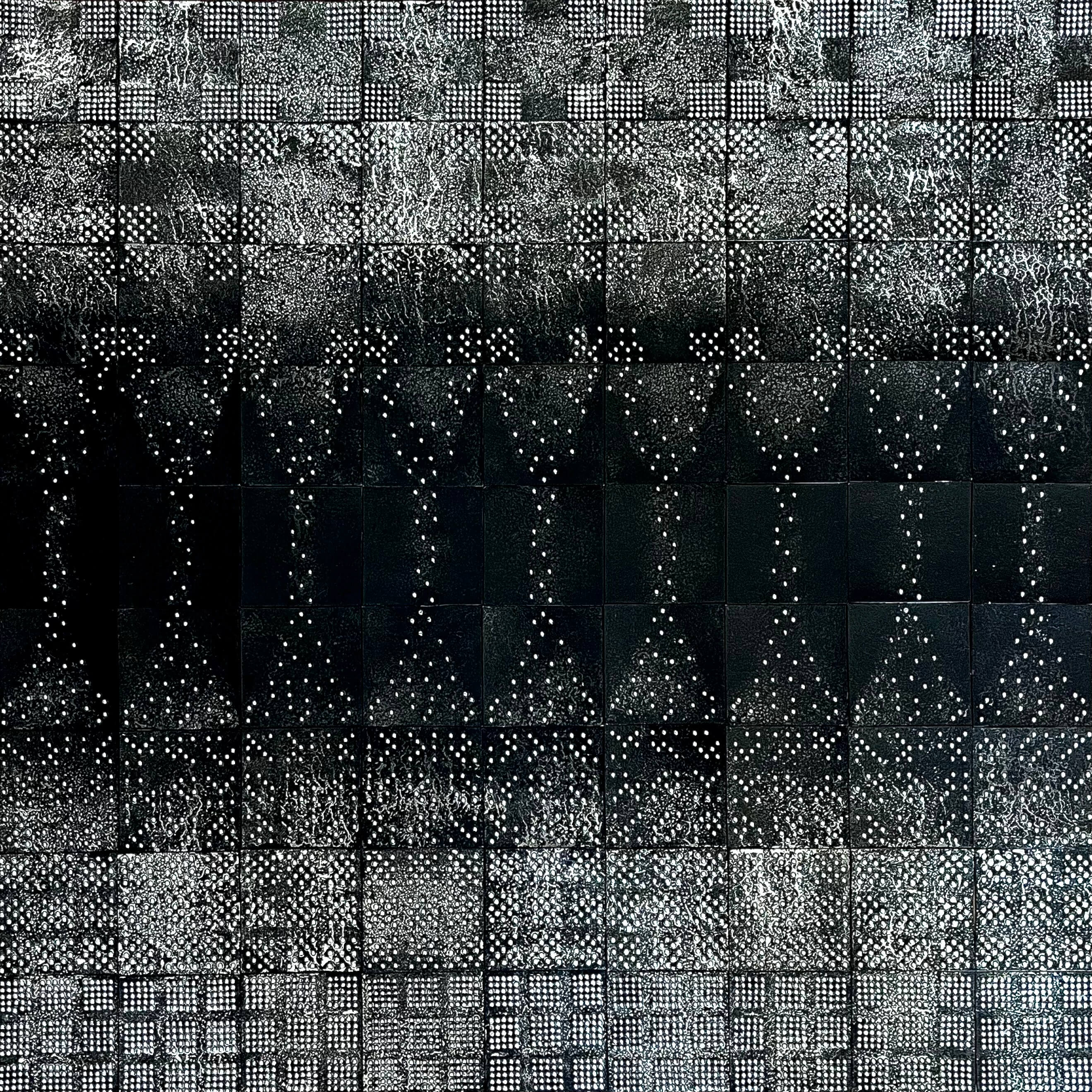 Faza II — sloj crne boje preko razdvojenih boja, slika 2