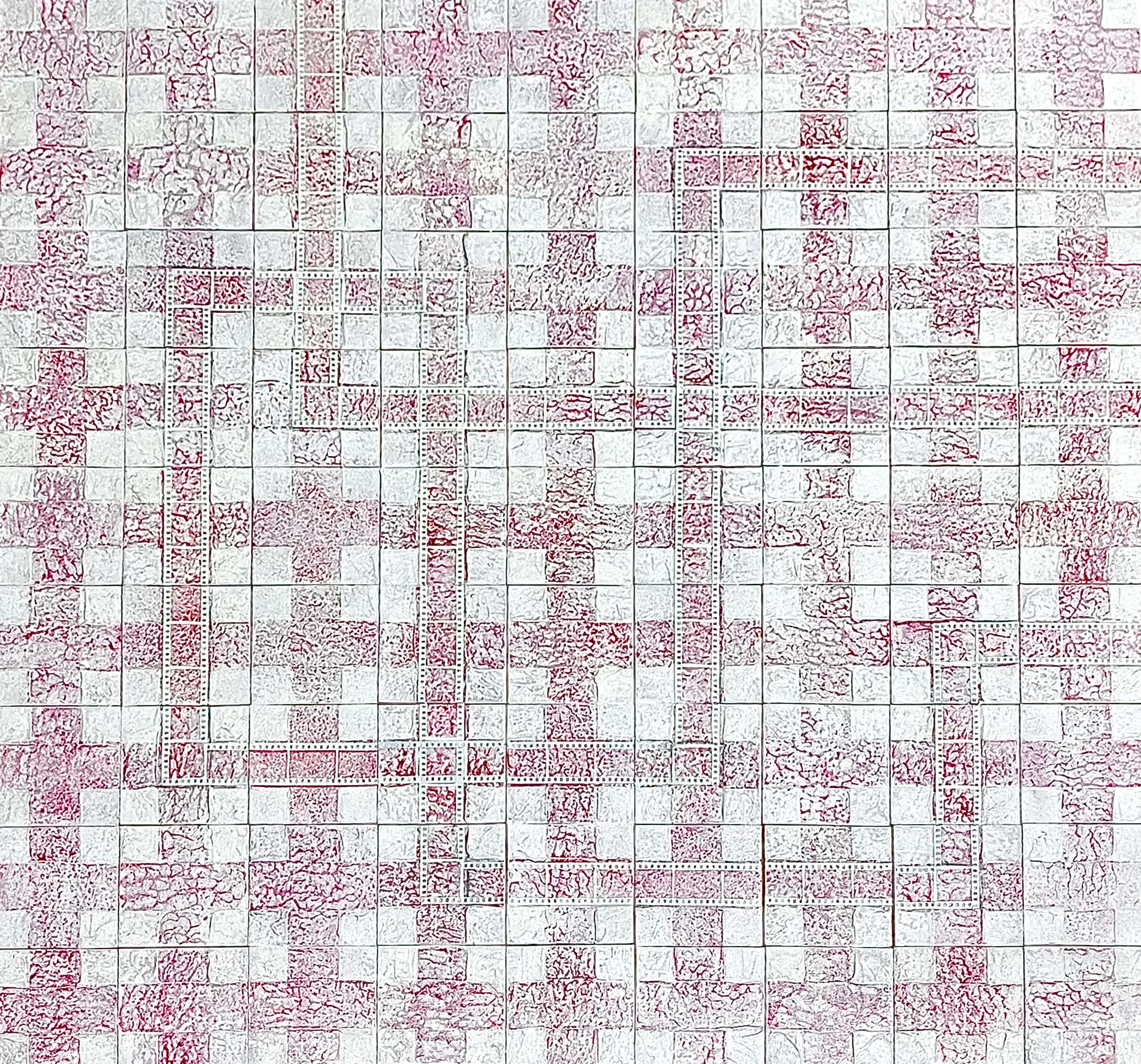 Faza III — bijela kompozicija sa filmskom trakom, slika 1